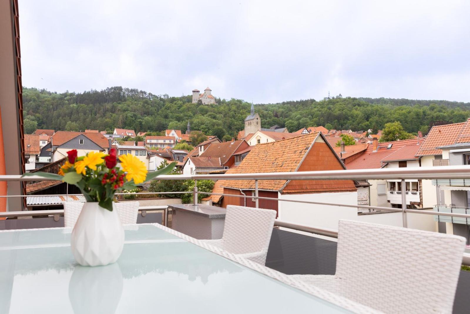 Markina: Penthaus - Burgblick Treffurt ภายนอก รูปภาพ